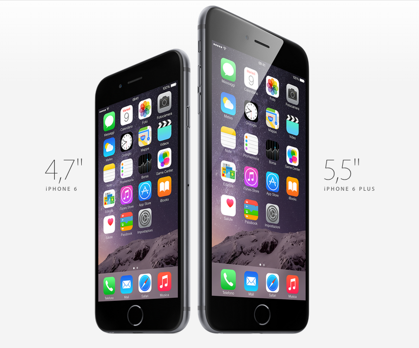 Apple iPhone6 e Apple iPhone 6 Plus