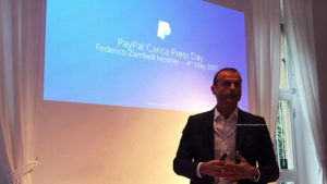 Federico Zambelli Hosmer, General Manager Italia di PayPal, presenta PayPal carica