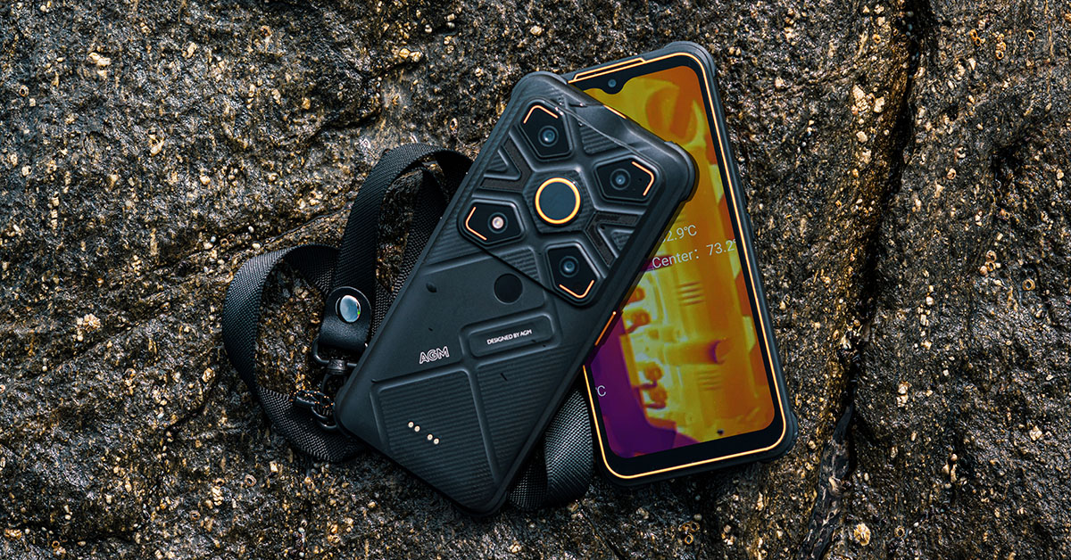 AGM Glory G1S, ecco il primo smartphone Android rugged con termocamera