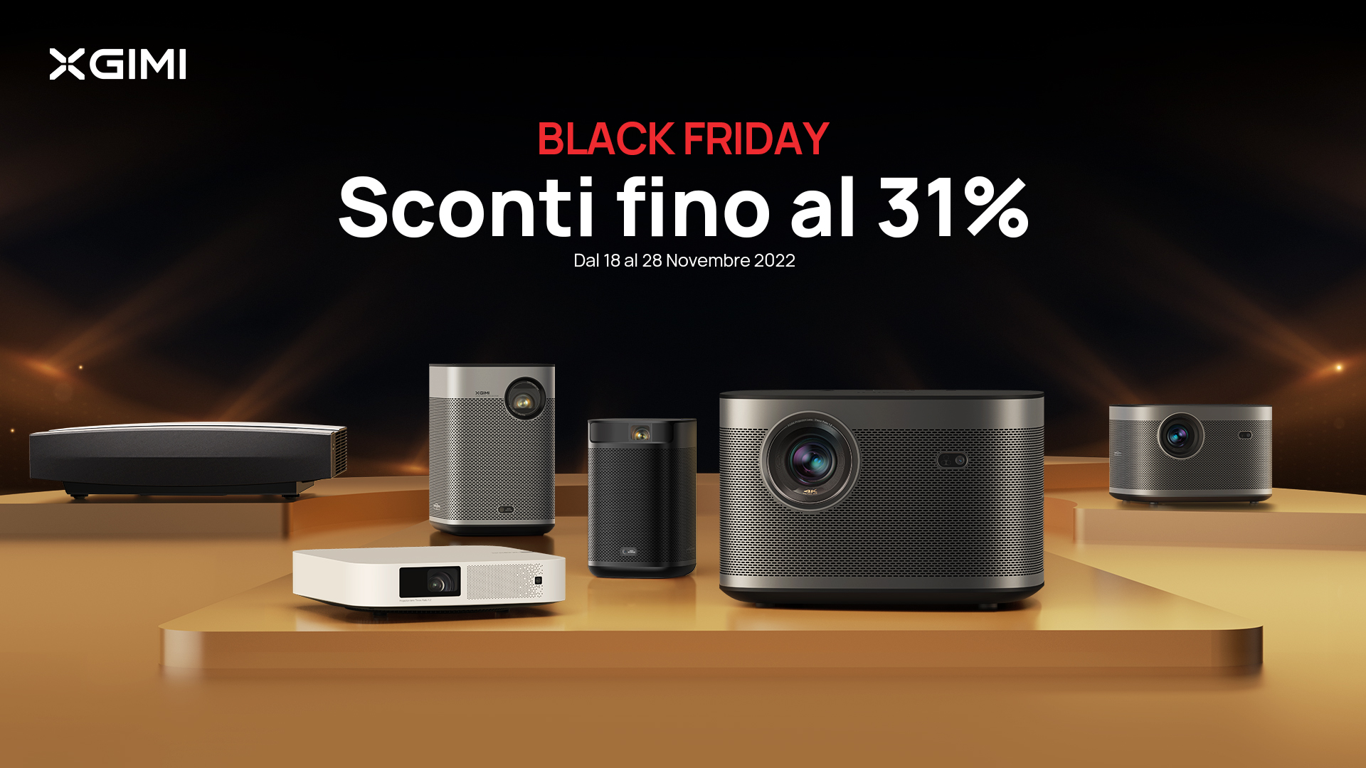 Black Friday 2022 promozioni di XGIMI
